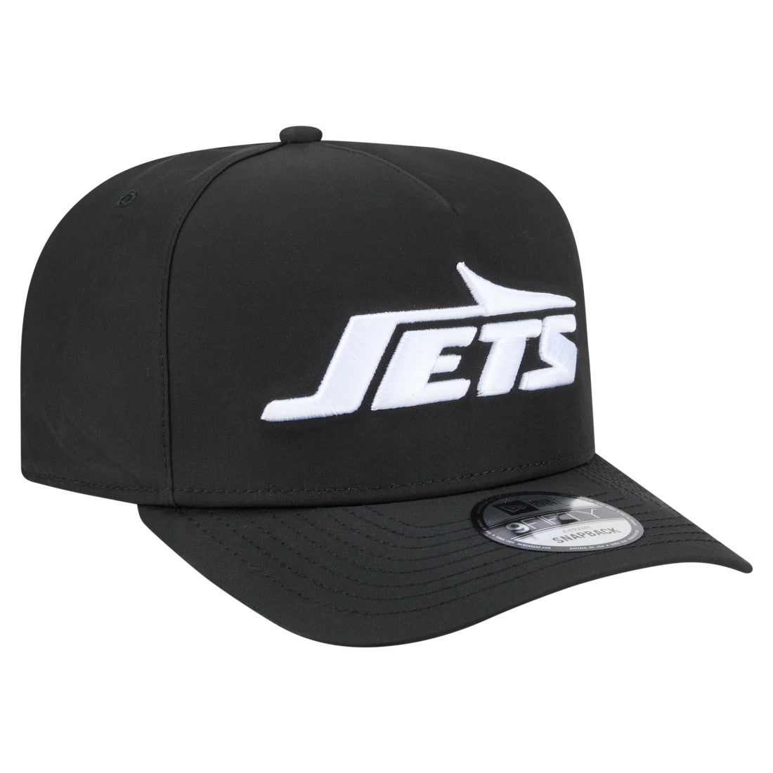 New York Jets New Era Gore-Tex A-Frame 9FIFTY Adjustable Hat - Black for sale