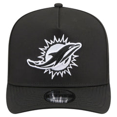 Miami Dolphins New Era Gore-Tex A-Frame 9FIFTY Adjustable Hat - Black discount