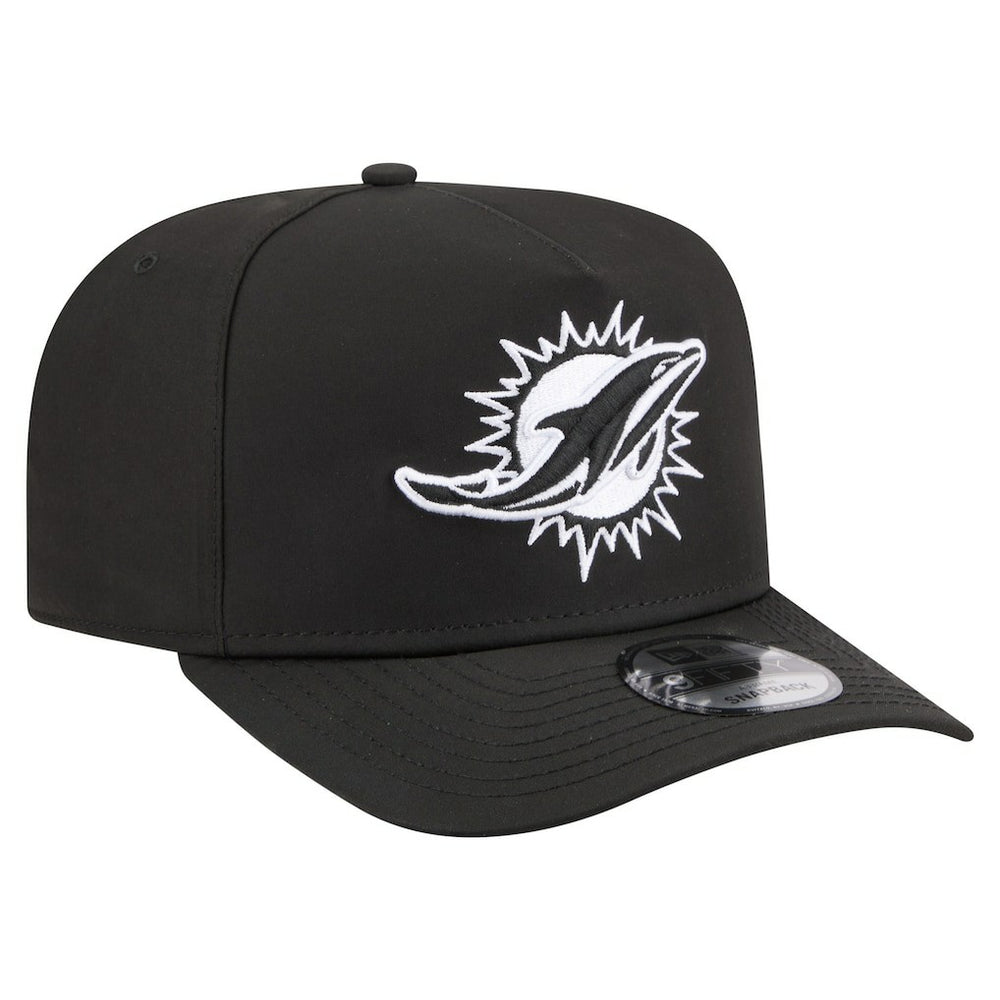 Miami Dolphins New Era Gore-Tex A-Frame 9FIFTY Adjustable Hat - Black discount