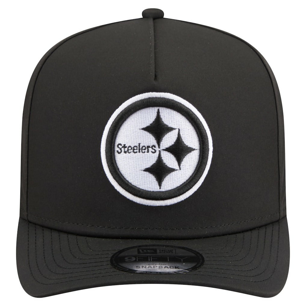 Pittsburgh Steelers New Era Gore-Tex A-Frame 9FIFTY Adjustable Hat - Black outlet