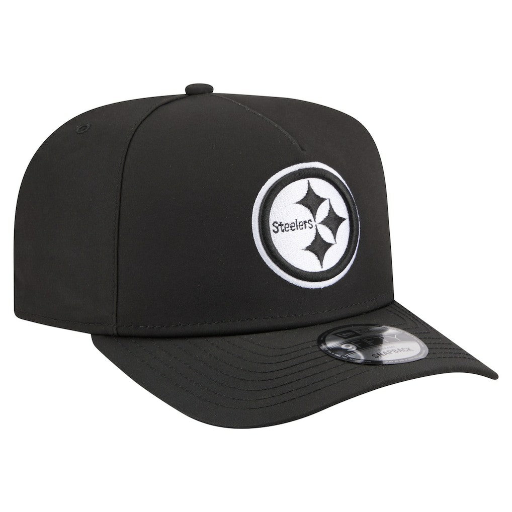 Pittsburgh Steelers New Era Gore-Tex A-Frame 9FIFTY Adjustable Hat - Black outlet