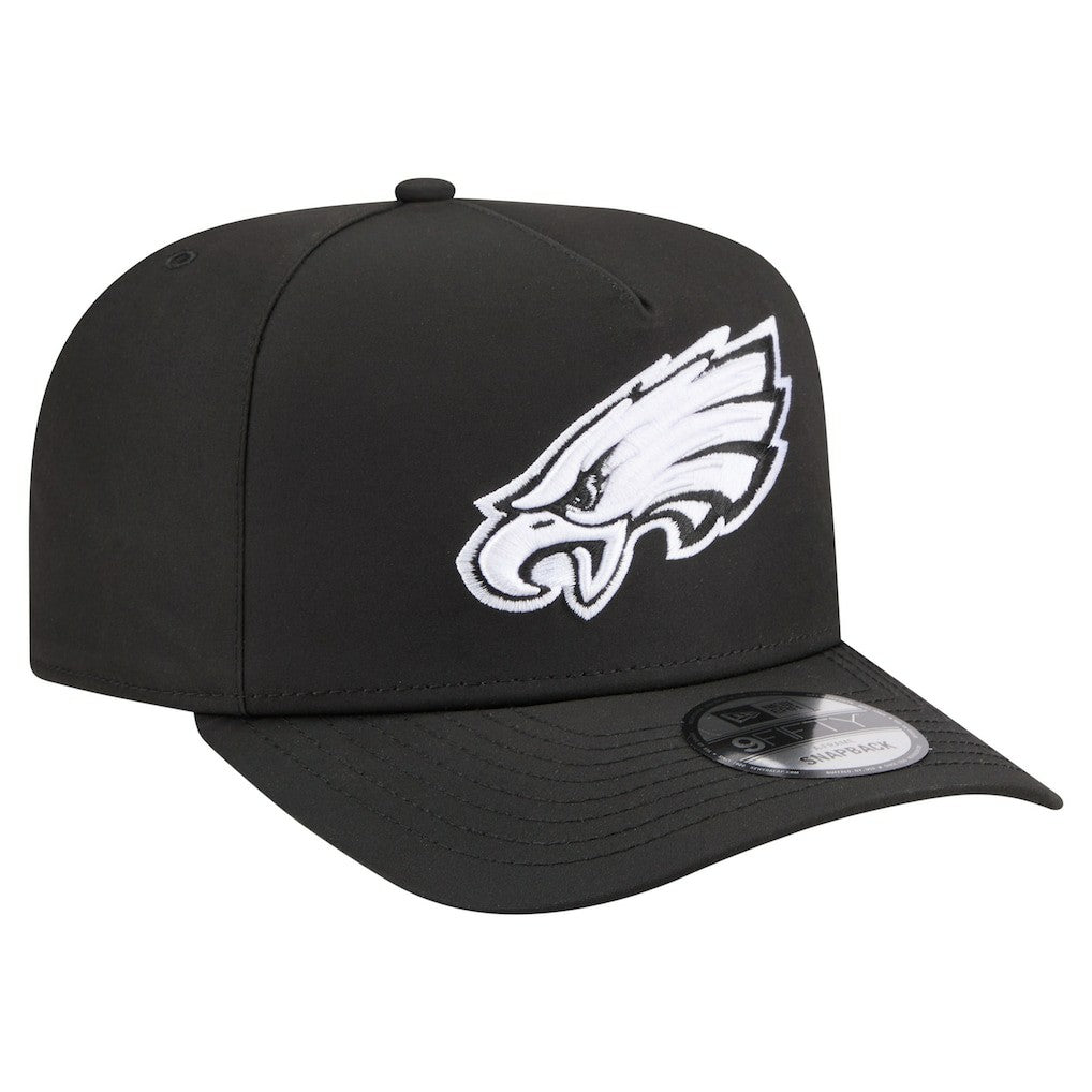 Philadelphia Eagles New Era Gore-Tex A-Frame 9FIFTY Adjustable Hat - Black discount