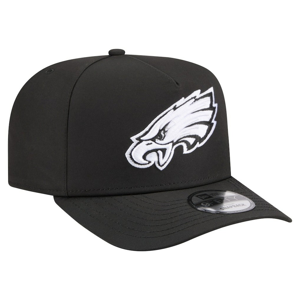 Philadelphia Eagles New Era Gore-Tex A-Frame 9FIFTY Adjustable Hat - Black discount