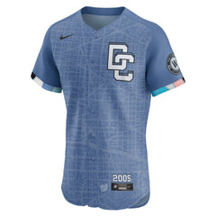 Dylan Crews Washington Nationals 2025 City Connect Elite Player Jersey Blue