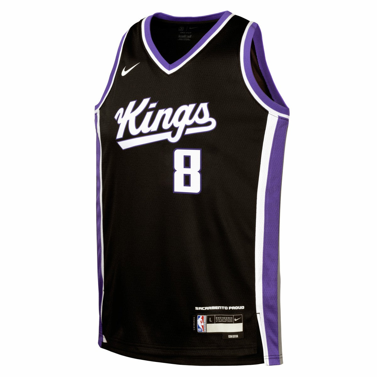 Zach LaVine Sacramento Kings Youth Swingman Jersey - Icon Edition - Black for sale