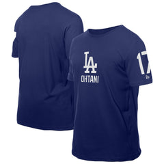Shohei Ohtani Los Angeles Dodgers Design Lab Name & Number T-Shirt Royal