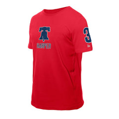 Bryce Harper Philadelphia Phillies Design Lab Name & Number T-Shirt Red