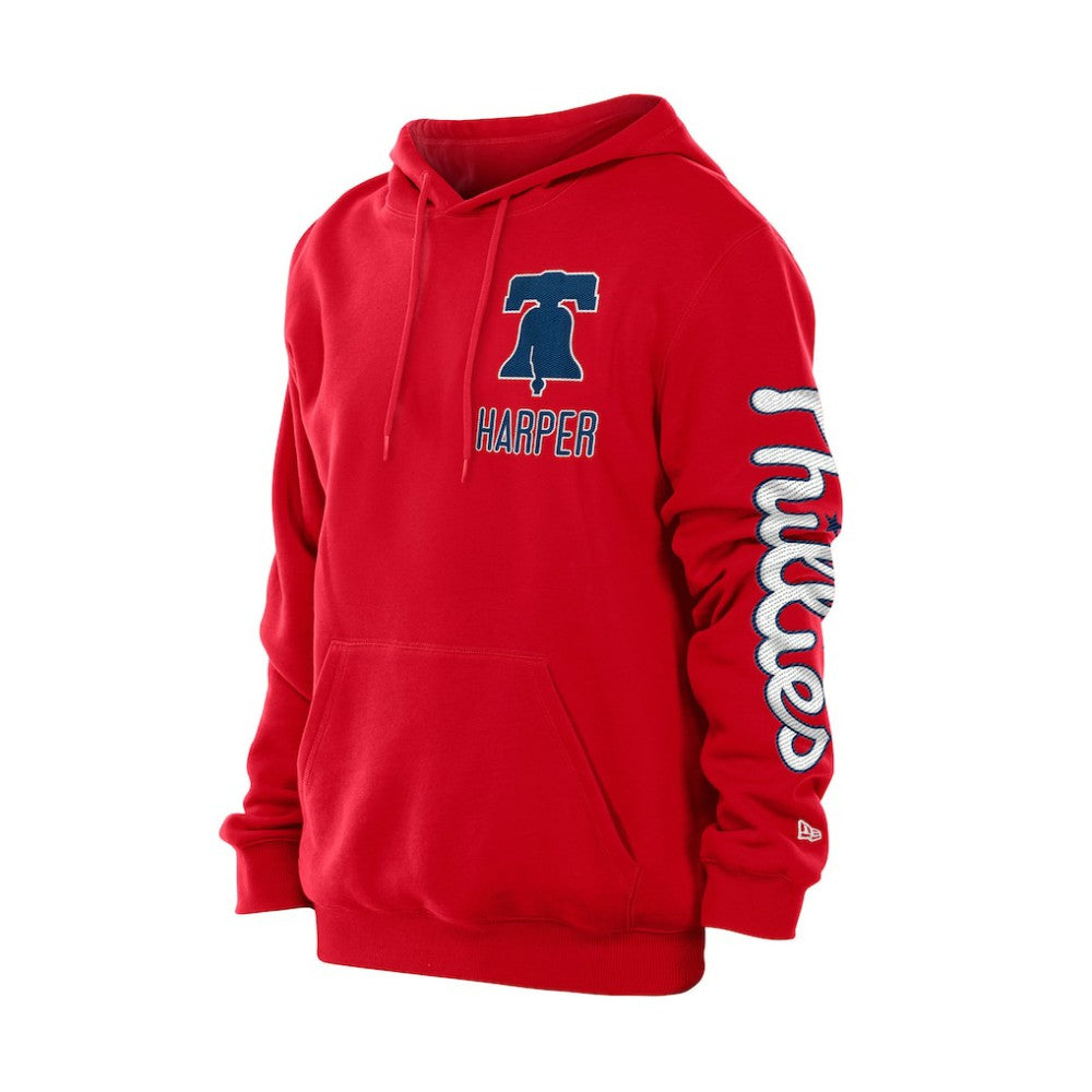 Bryce Harper Philadelphia Phillies Design Lab Pullover Hoodie Red