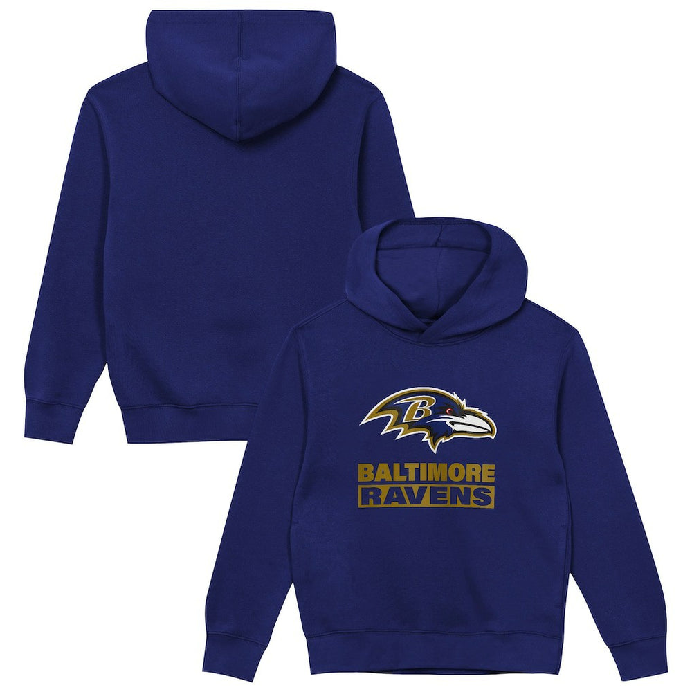 Baltimore Ravens Outerstuff Preschool Back to Basics Hoodie - Purple discount
