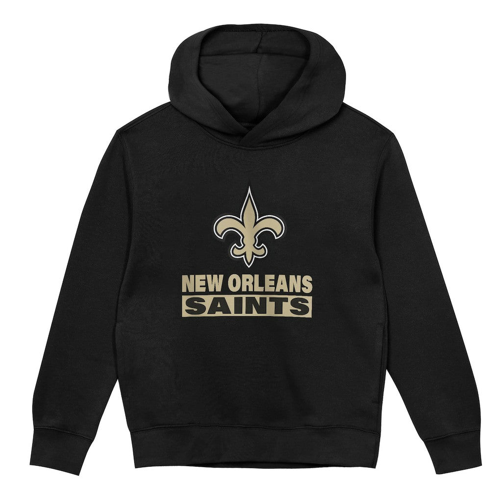 New Orleans Saints Outerstuff Preschool Back to Basics Hoodie - Black outlet