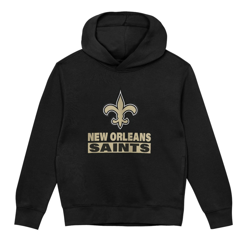 New Orleans Saints Outerstuff Preschool Back to Basics Hoodie - Black outlet