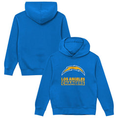 Los Angeles Chargers Outerstuff Preschool Back to Basics Hoodie - Powder Blue cheap