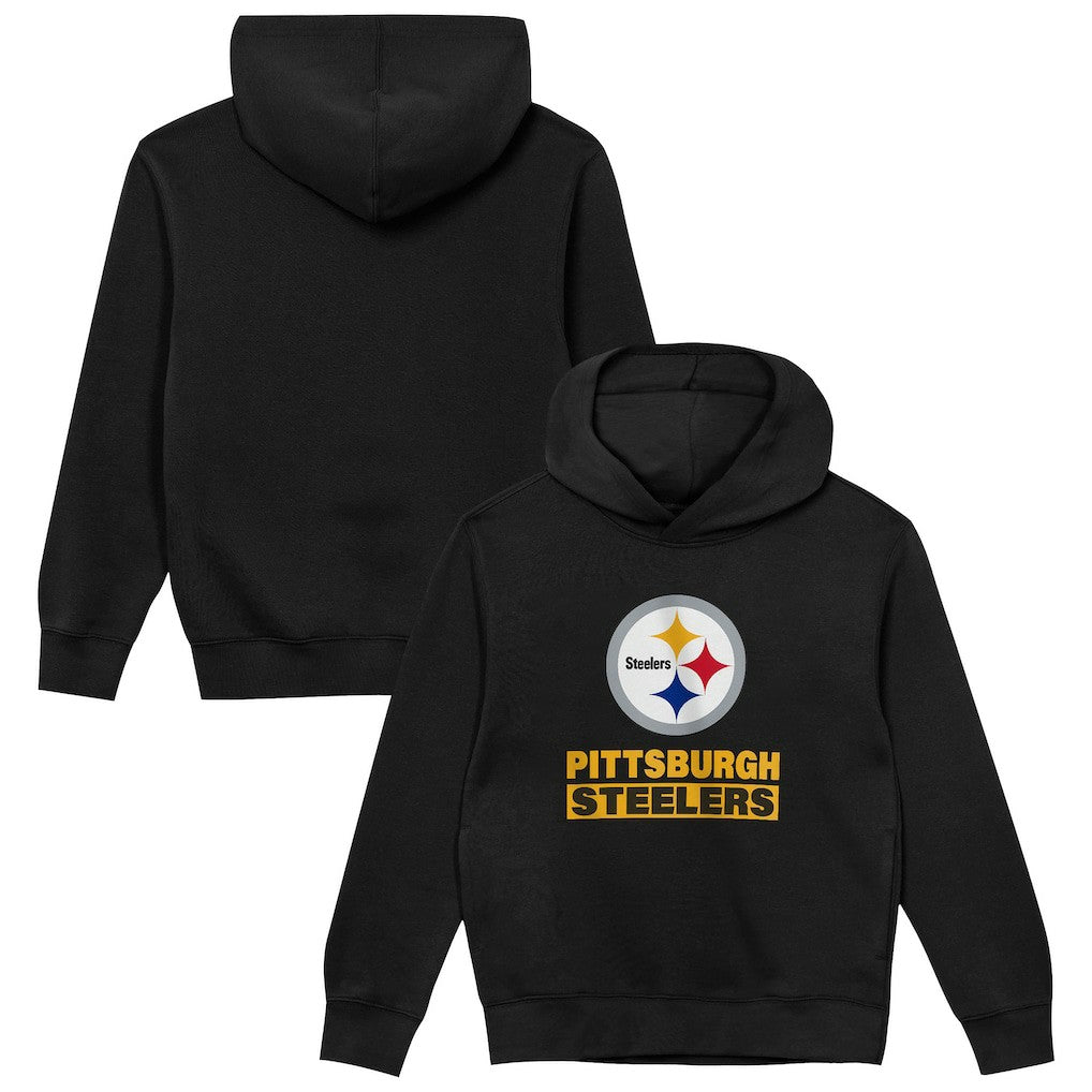 Pittsburgh Steelers Outerstuff Preschool Back to Basics Hoodie - Black online
