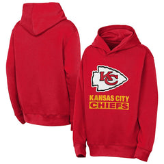 Kansas City Chiefs Outerstuff Youth Back to Basics Hoodie - Red sale