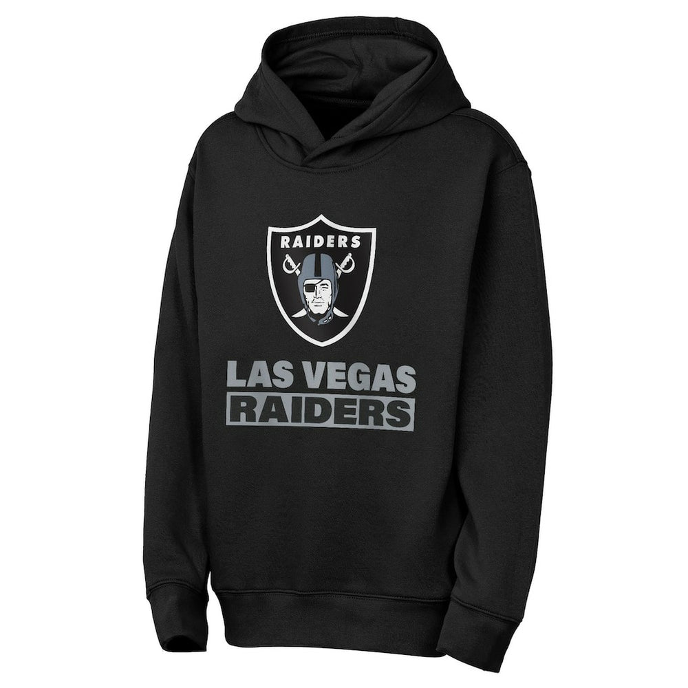 Las Vegas Raiders Outerstuff Youth Back to Basics Hoodie - Black for sale