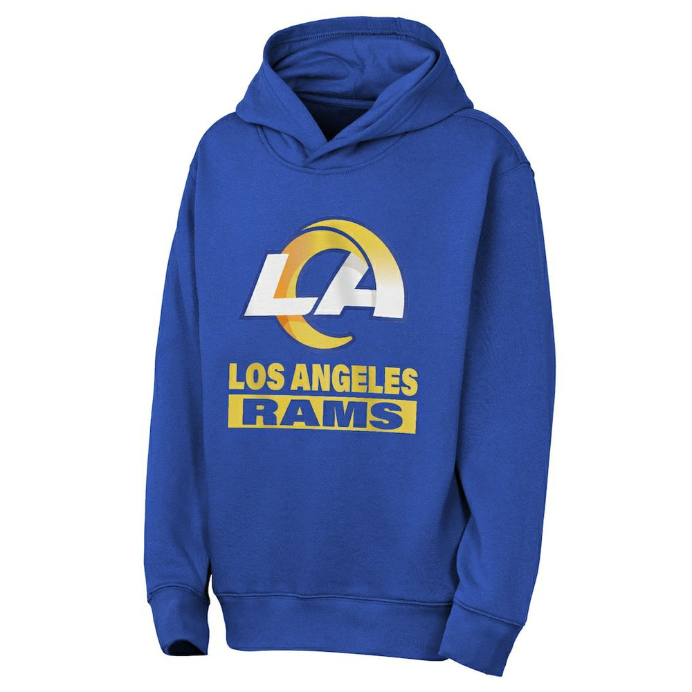 Los Angeles Rams Outerstuff Youth Back to Basics Hoodie - Royal discount