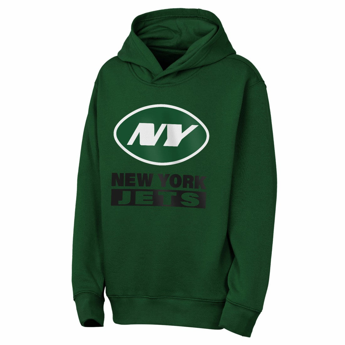 New York Jets Outerstuff Youth Back to Basics Hoodie - Green sale
