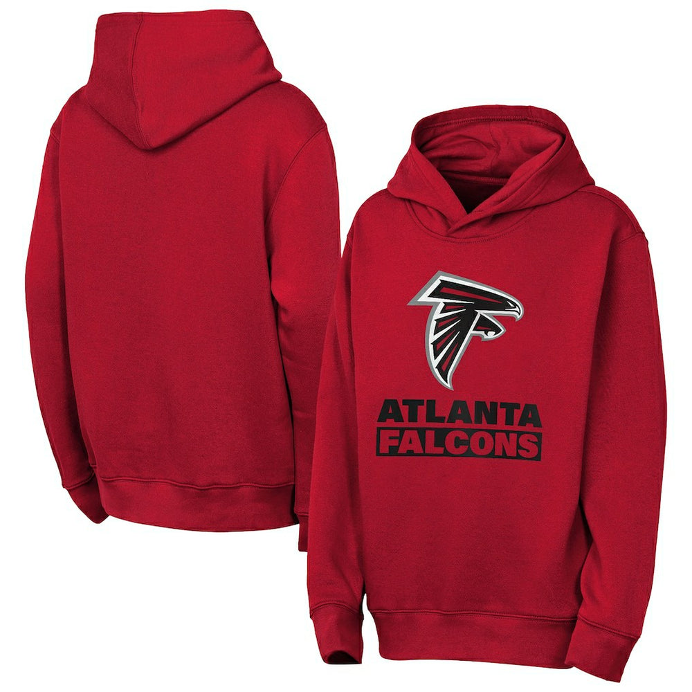Atlanta Falcons Outerstuff Youth Back to Basics Hoodie - Red discount