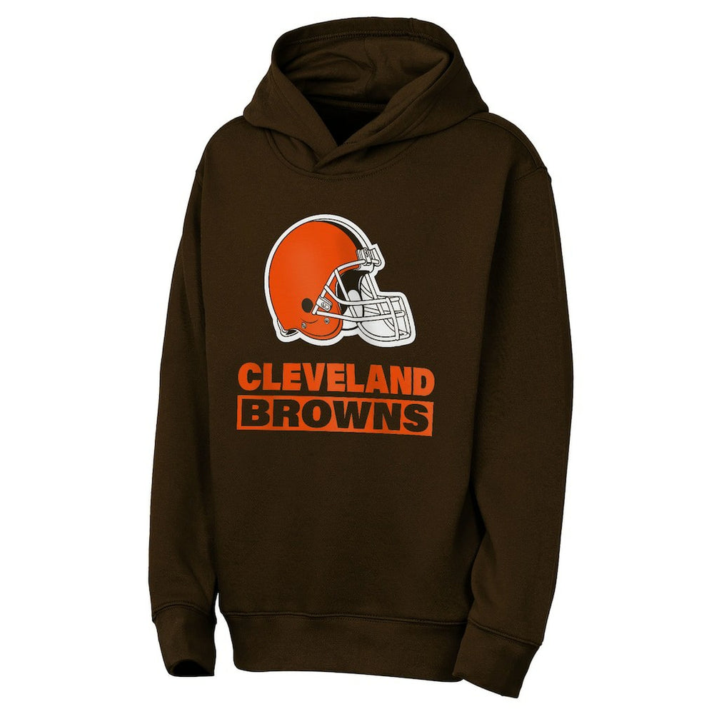 Cleveland Browns Outerstuff Youth Back to Basics Hoodie - Brown online