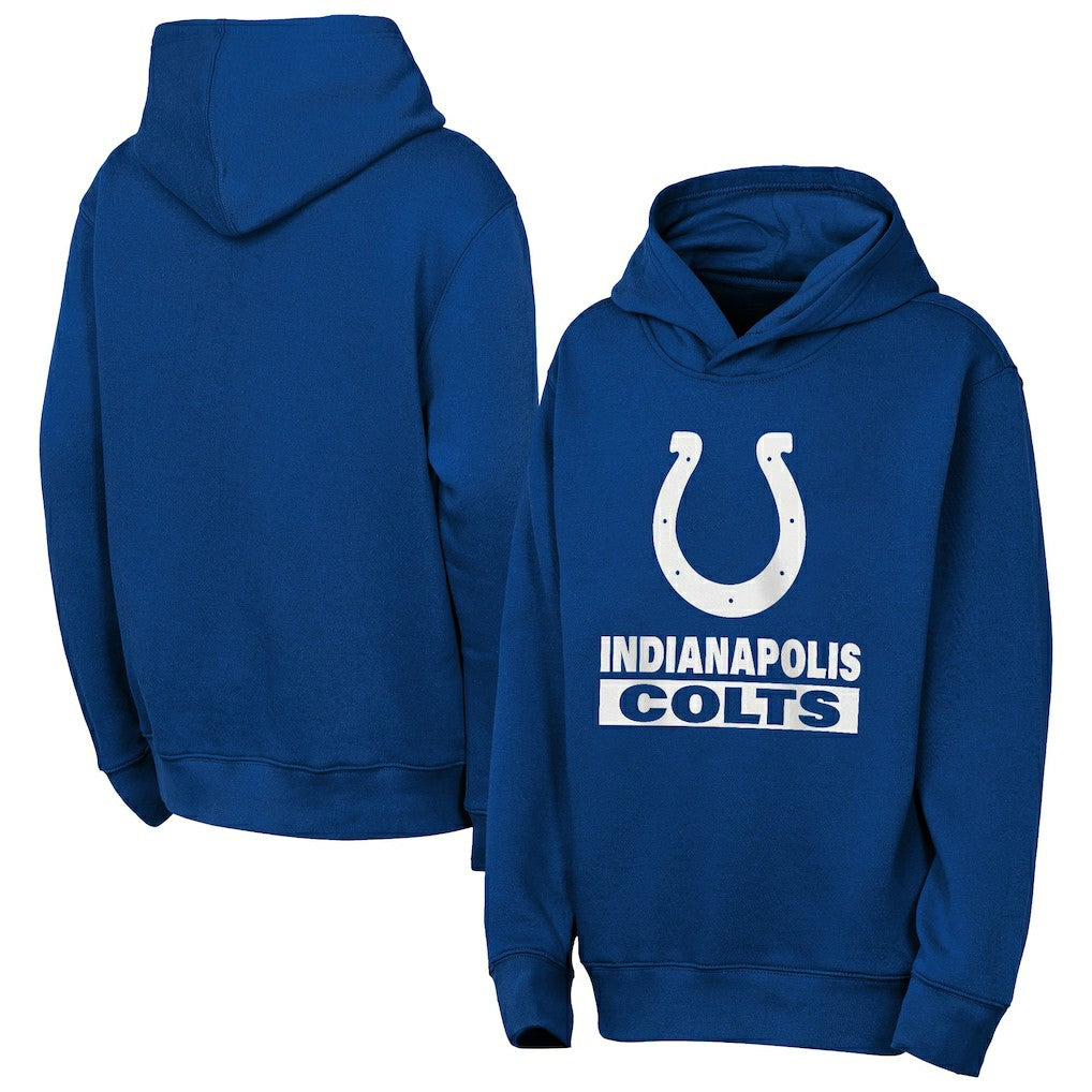 Indianapolis Colts Outerstuff Youth Back to Basics Hoodie - Royal cheap