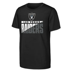 Las Vegas Raiders Outerstuff Youth Never Quit 2-Pack T-Shirt Set - Black cheap