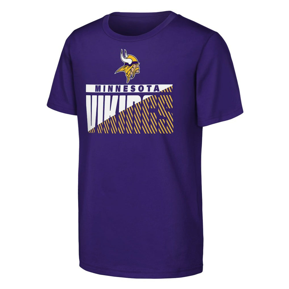 Minnesota Vikings Outerstuff Youth Never Quit 2-Pack T-Shirt Set - Purple on sale
