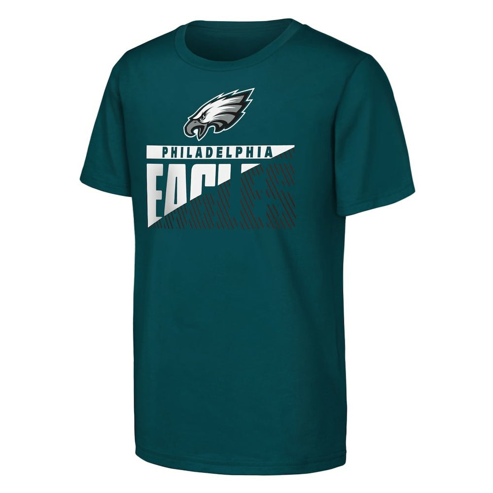 Philadelphia Eagles Outerstuff Youth Never Quit 2-Pack T-Shirt Set - Midnight Green online