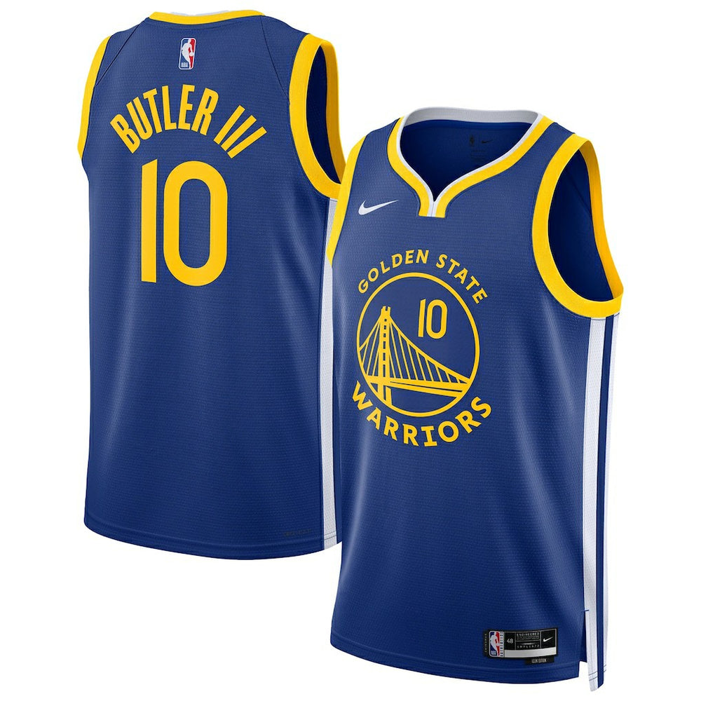 Jimmy Butler III Golden State Warriors Male Swingman Player Jersey sale - Icon Editi- Royal for sale