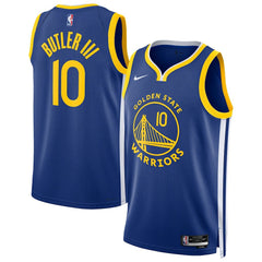 Jimmy Butler III Golden State Warriors Male Swingman Player Jersey sale - Icon Editi- Royal for sale