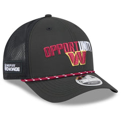 Washington Commanders New Era 2025 Inspire Change 9FORTY M-Crown Adjustable Hat - Black sale