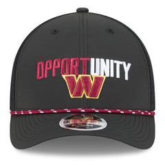 Washington Commanders New Era 2025 Inspire Change 9FORTY M-Crown Adjustable Hat - Black sale