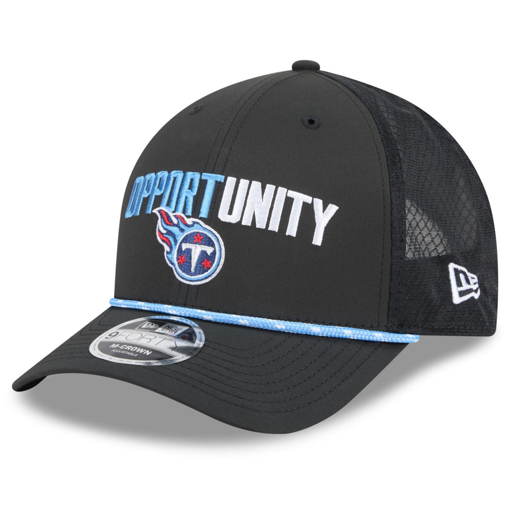 Tennessee Titans New Era 2025 Inspire Change 9FORTY M-Crown Adjustable Hat - Black outlet