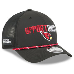 Arizona Cardinals New Era 2025 Inspire Change 9FORTY M-Crown Adjustable Hat - Black on sale