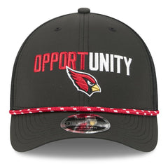 Arizona Cardinals New Era 2025 Inspire Change 9FORTY M-Crown Adjustable Hat - Black on sale