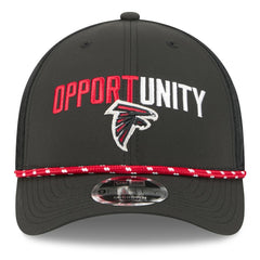 Atlanta Falcons New Era 2025 Inspire Change 9FORTY M-Crown Adjustable Hat - Black sale
