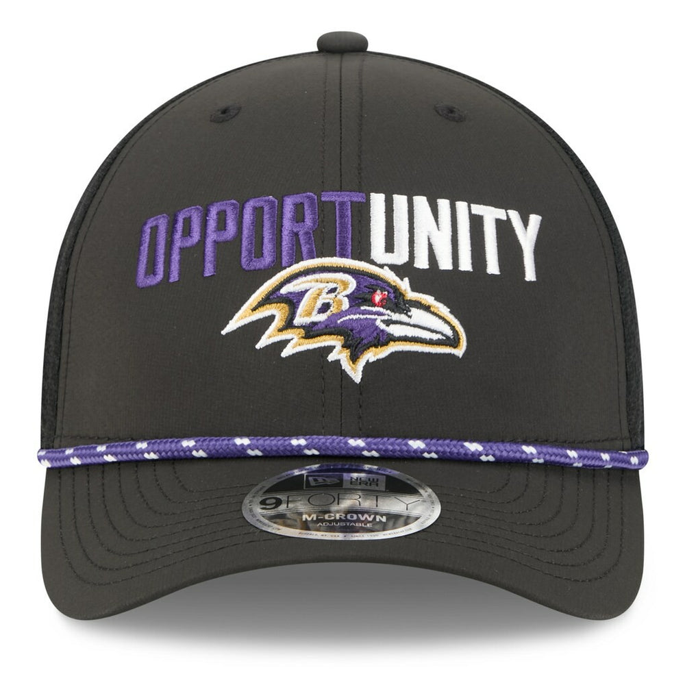 Baltimore Ravens New Era 2025 Inspire Change 9FORTY M-Crown Adjustable Hat - Black online