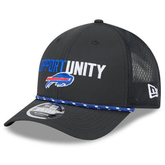 Buffalo Bills New Era 2025 Inspire Change 9FORTY M-Crown Adjustable Hat - Black on sale