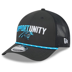 Carolina Panthers New Era 2025 Inspire Change 9FORTY M-Crown Adjustable Hat - Black on sale