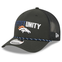 Denver Broncos New Era 2025 Inspire Change 9FORTY M-Crown Adjustable Hat - Black on sale