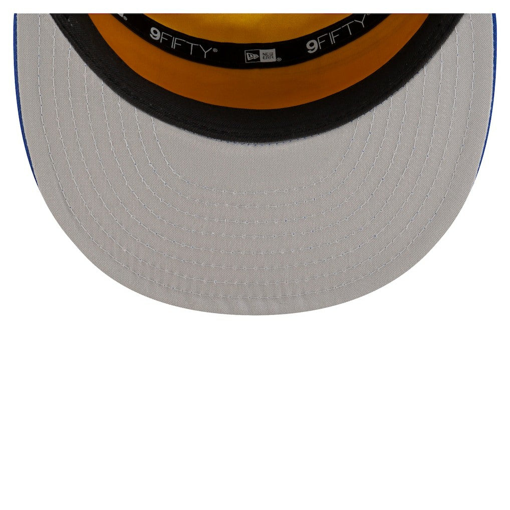 Golden State Warriors Youth 2025 NBA Tip Off Split Panel 9FIFTY Snapback Hat sale - White/Royal on sale