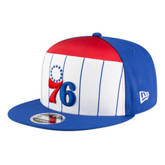 Philadelphia 76ers Youth 2025 NBA Tip Off Split Panel 9FIFTY Snapback Hat - White/Blue discount