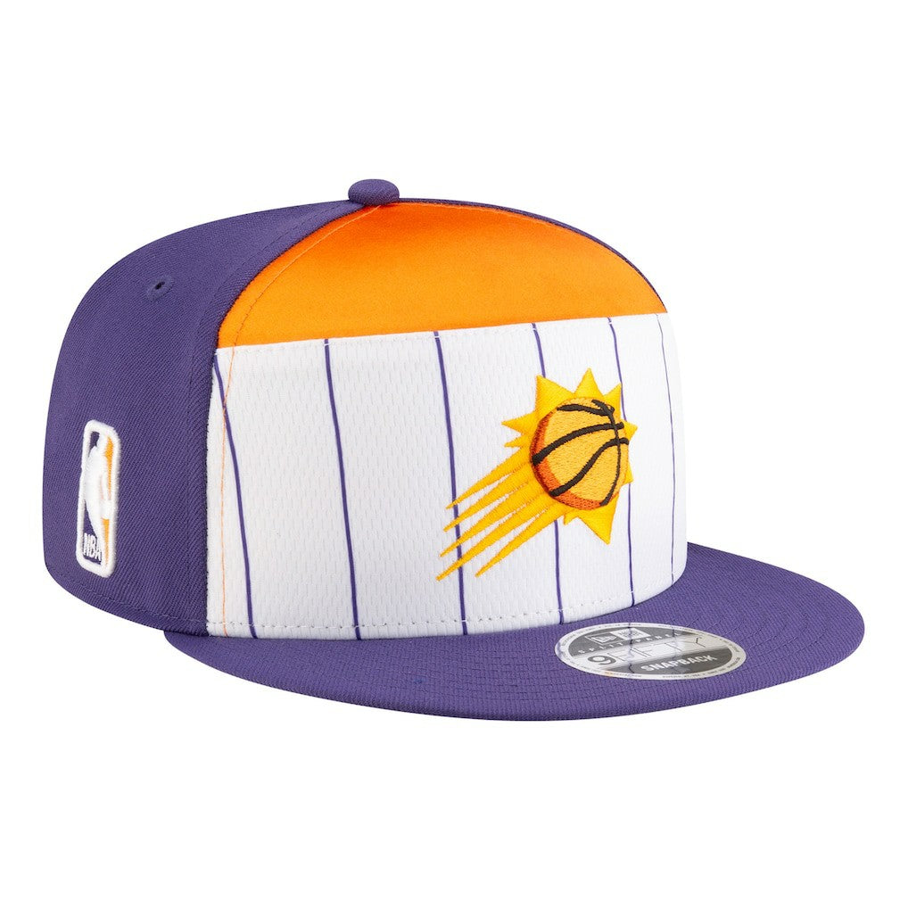Phoenix Suns Youth 2025 NBA Tip Off Split Panel 9FIFTY Snapback Hat sale - White/Purple shop