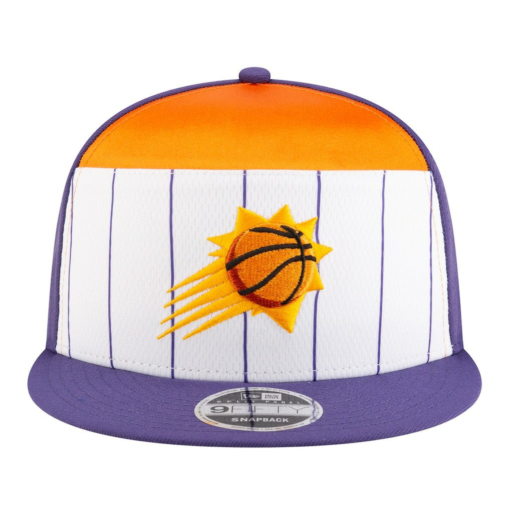 Phoenix Suns Youth 2025 NBA Tip Off Split Panel 9FIFTY Snapback Hat sale - White/Purple shop