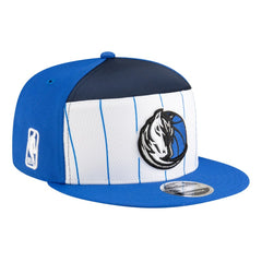 Dallas Mavericks Youth 2025 NBA Tip Off Split Panel 9FIFTY Snapback Hat sale - White/Blue for sale