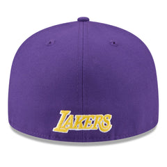 Los Angeles Lakers 2025 NBA Tip Off Split Panel 59FIFTY Fitted Hat - White/Purple sale