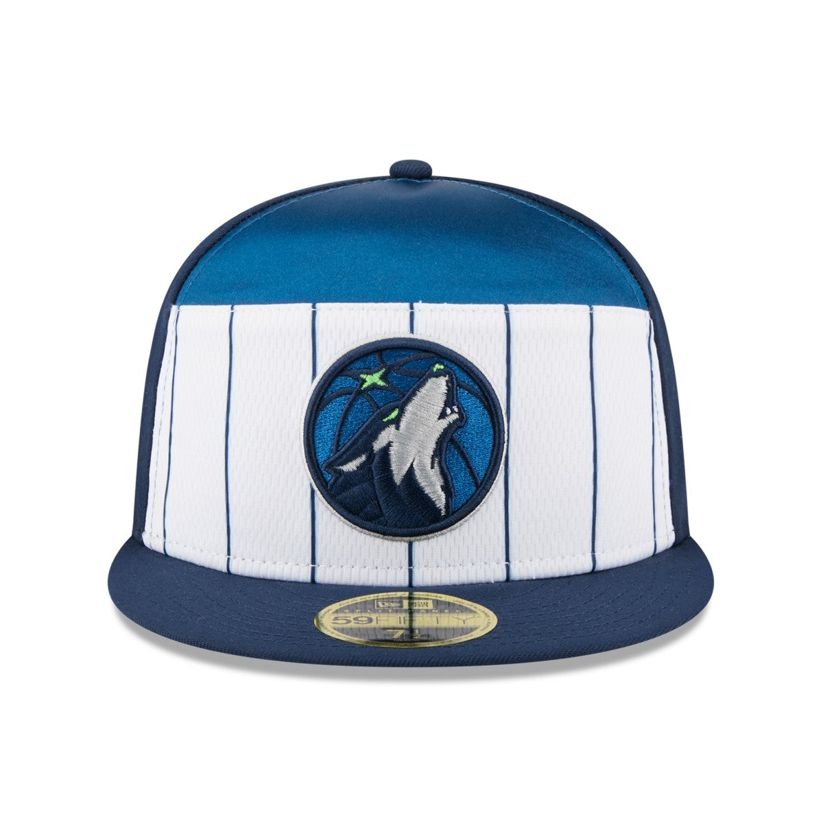 Minnesota Timberwolves 2025 NBA Tip Off Split Panel 59FIFTY Fitted Hat - White/Navy discount