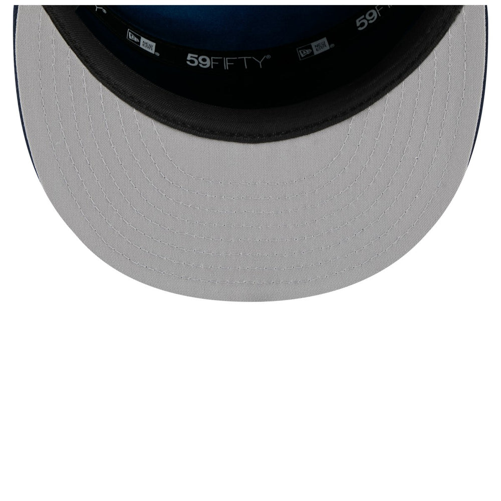 Minnesota Timberwolves 2025 NBA Tip Off Split Panel 59FIFTY Fitted Hat - White/Navy discount