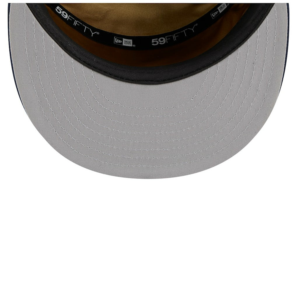 New Orleans Pelicans 2025 NBA Tip Off Split Panel 59FIFTY Fitted Hat - White/Navy discount