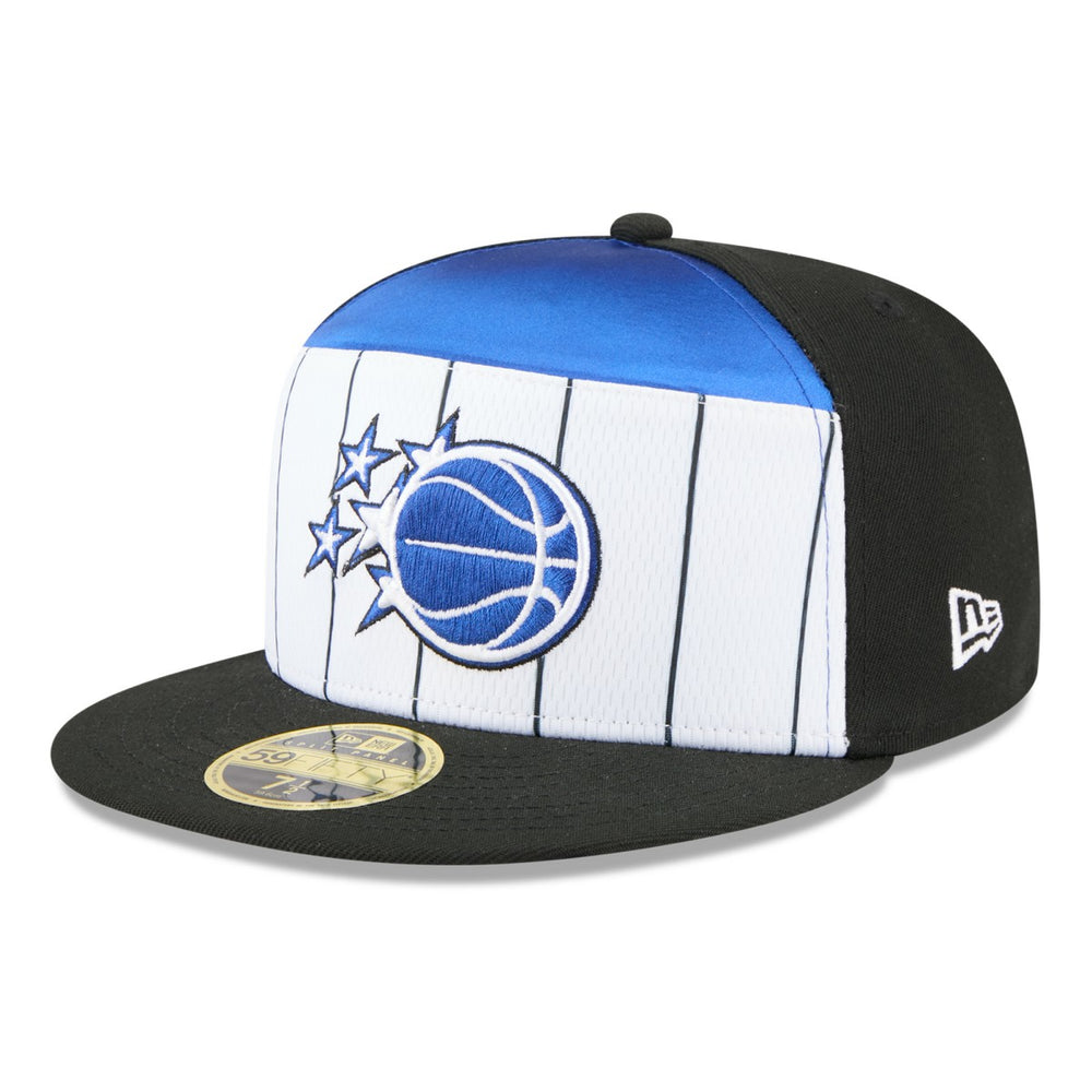 Orlando Magic 2025 NBA Tip Off Split Panel 59FIFTY Fitted Hat - White/Black for sale