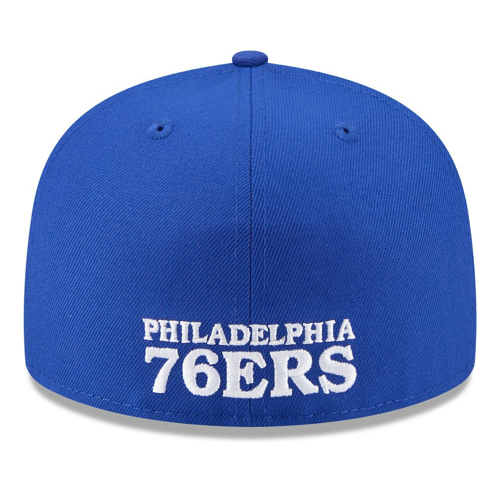 Philadelphia 76ers 2025 NBA Tip Off Split Panel 59FIFTY Fitted Hat - White/Royal on sale